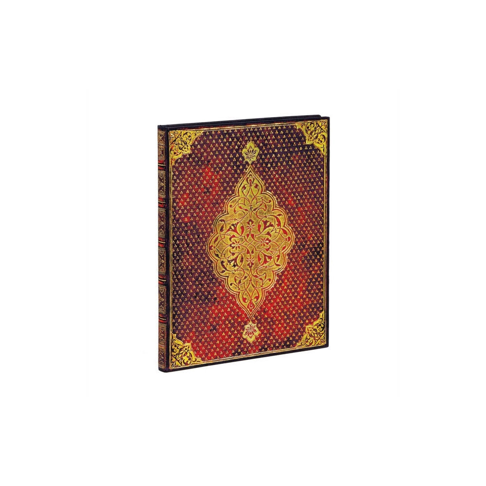 paperblanks Golden Trefoil Ultra Lined Hardcover Journal (Elastic Band Closure) (inbunden, eng)