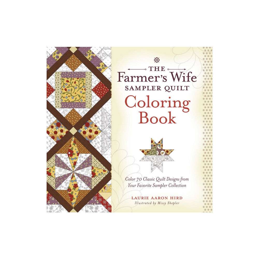 F&W Publications Inc The Farmer’s Wife Sampler Quilt Coloring Book (häftad, eng)