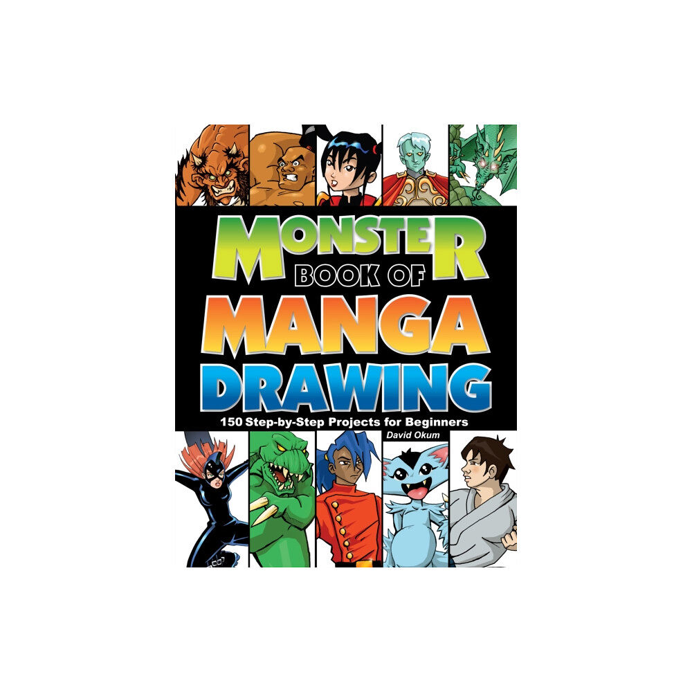 F&W Publications Inc Monster Book of Manga Drawing (häftad, eng)