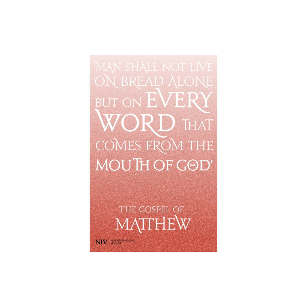 John Murray Press NIV Gospel of Matthew (häftad, eng)