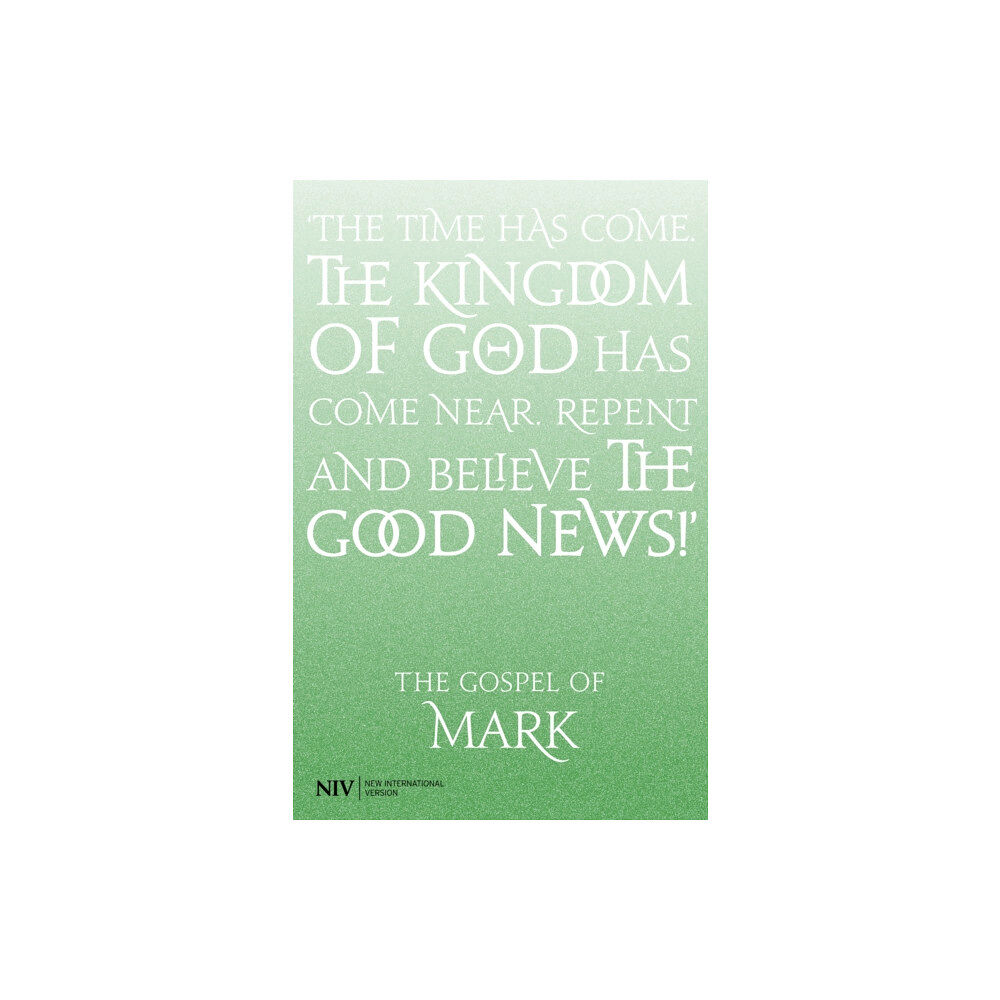 John Murray Press NIV Gospel of Mark (häftad, eng)