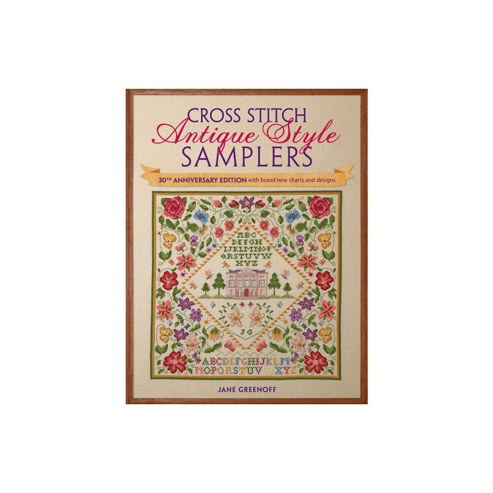 David & Charles Cross Stitch Antique Style Samplers (häftad, eng)