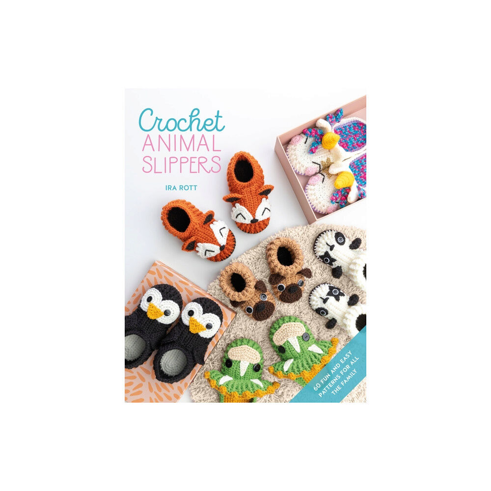 David & Charles Crochet Animal Slippers (häftad, eng)