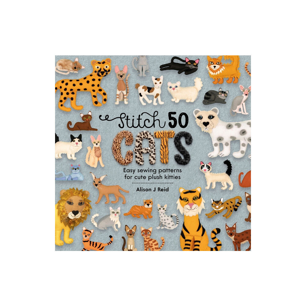 David & Charles Stitch 50 Cats (inbunden, eng)