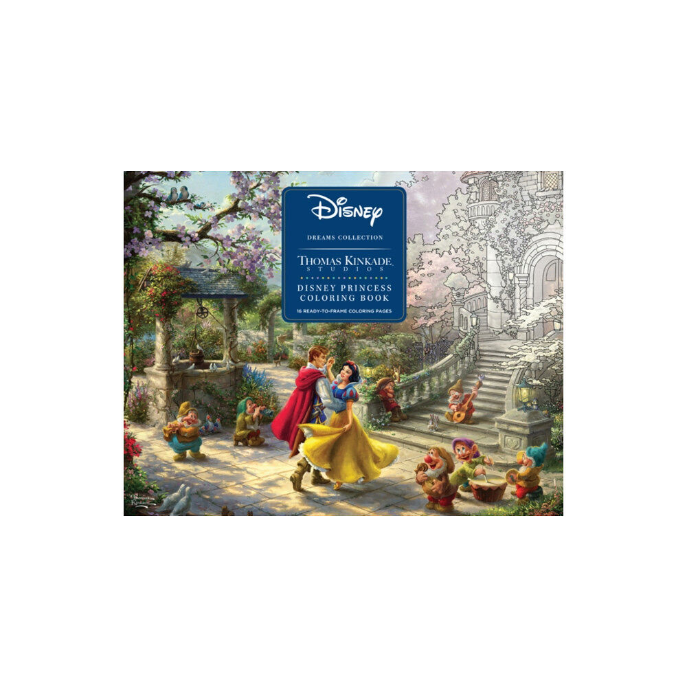 Andrews McMeel Publishing Disney Dreams Collection Thomas Kinkade Studios Disney Princess Coloring Poster (häftad, eng)