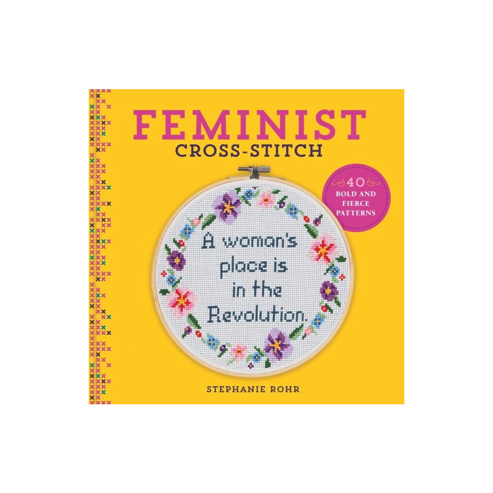 Lark Books,U.S. Feminist Cross-Stitch (inbunden, eng)