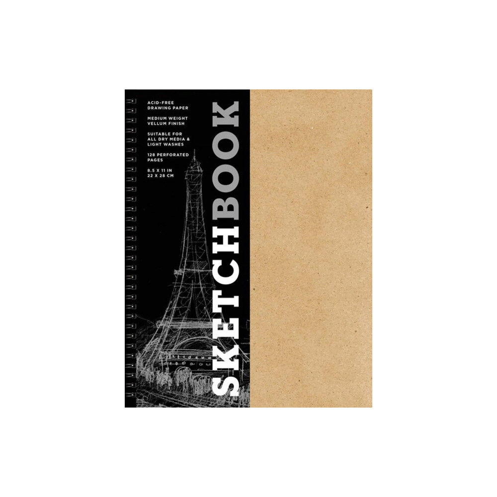 Union Square & Co. Sketchbook (basic large spiral Kraft) (inbunden, eng)