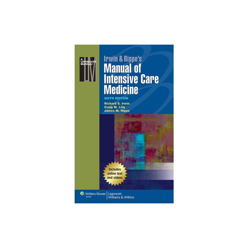 Lippincott Williams and Wilkins Irwin & Rippe's Manual of Intensive Care Medicine (häftad, eng)