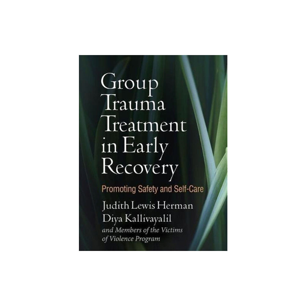 Guilford Publications Group Trauma Treatment in Early Recovery (häftad, eng)