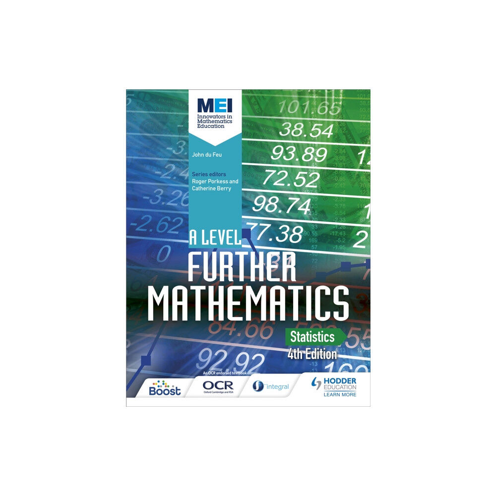 Hodder Education MEI A Level Further Mathematics Statistics 4th Edition (häftad, eng)