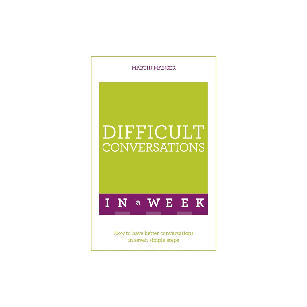 John Murray Press Difficult Conversations In A Week (häftad, eng)