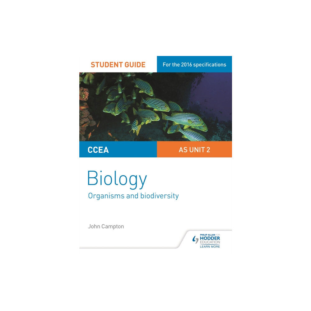 Hodder Education CCEA AS Unit 2 Biology Student Guide: Organisms and Biodiversity (häftad, eng)