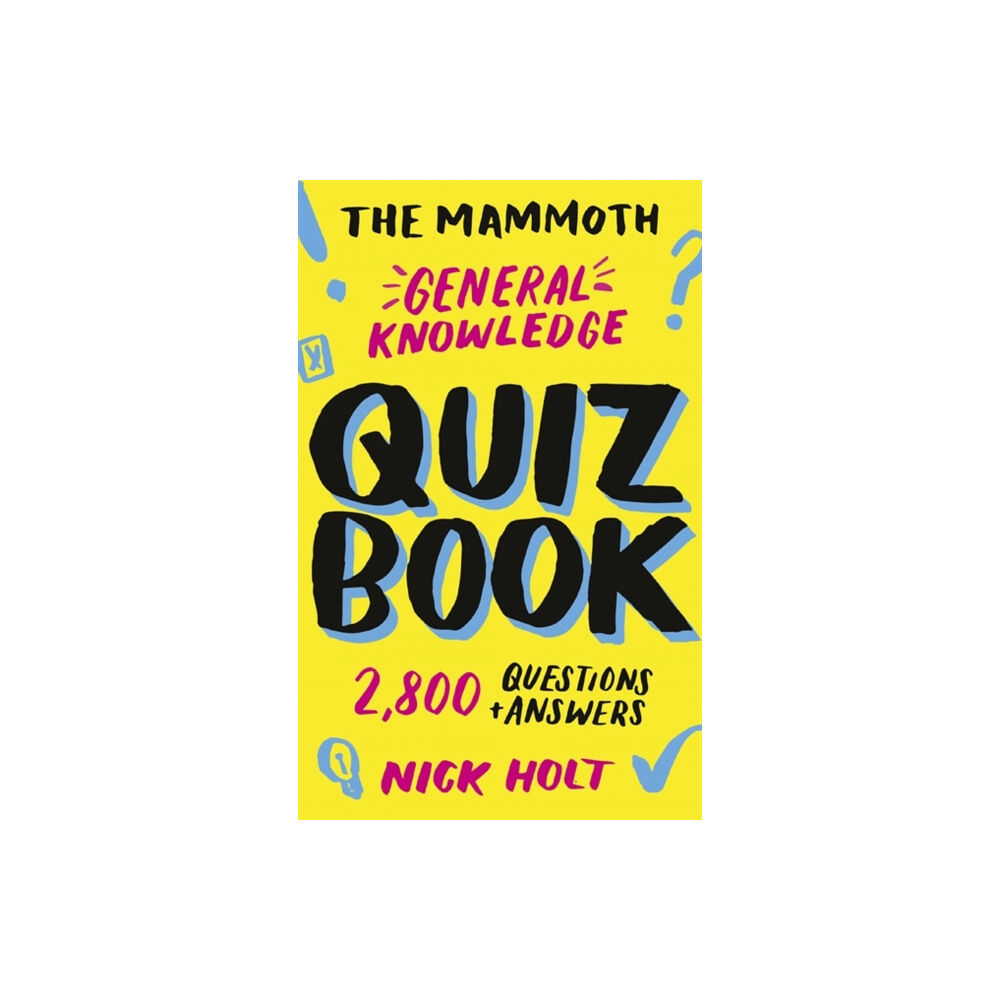 Little, Brown Book Group The Mammoth General Knowledge Quiz Book (häftad, eng)