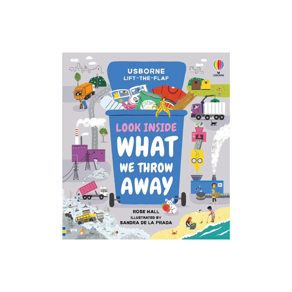 Usborne Publishing Ltd Look Inside What We Throw Away (bok, board book, eng)