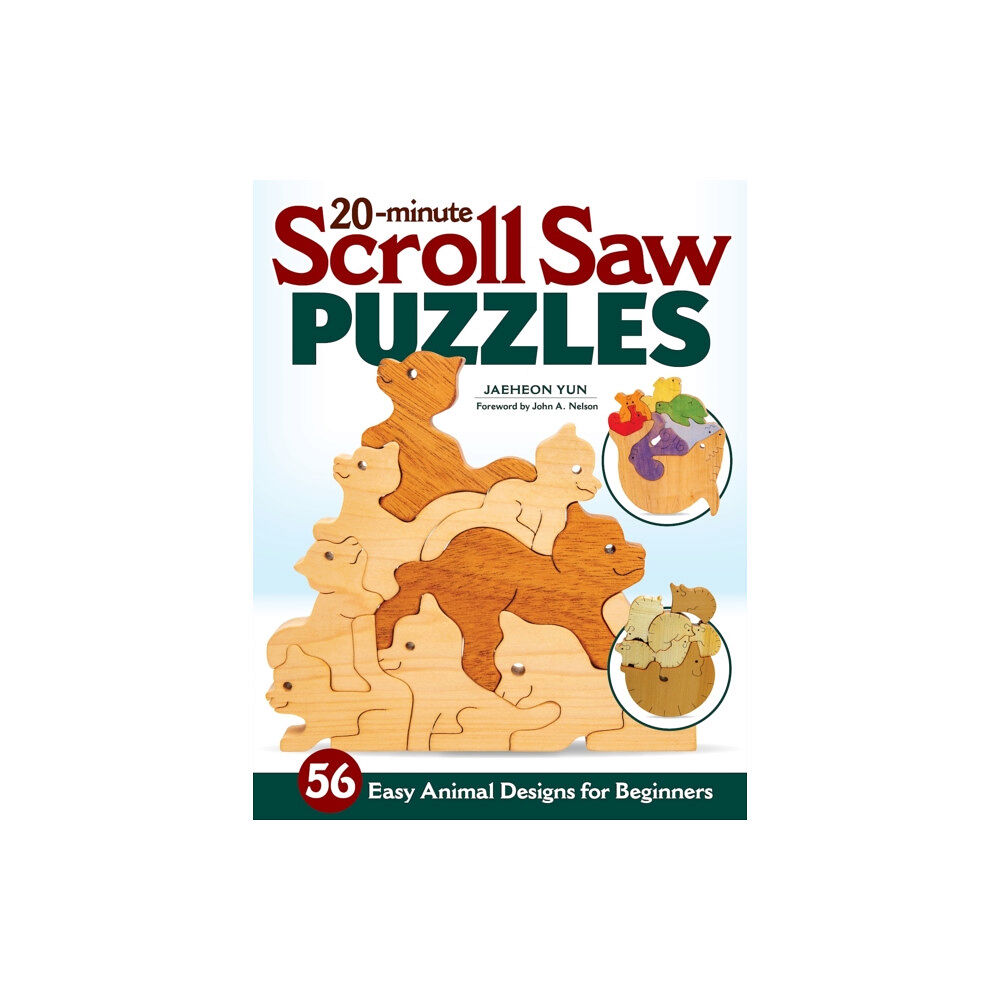 Fox Chapel Publishing 20-Minute Scroll Saw Puzzles (häftad, eng)