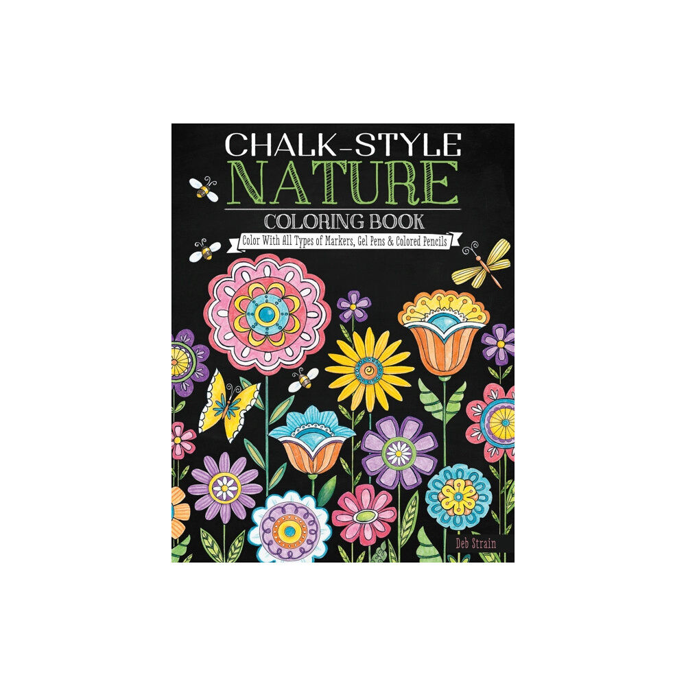 Design Originals Chalk-Style Nature Coloring Book (häftad, eng)