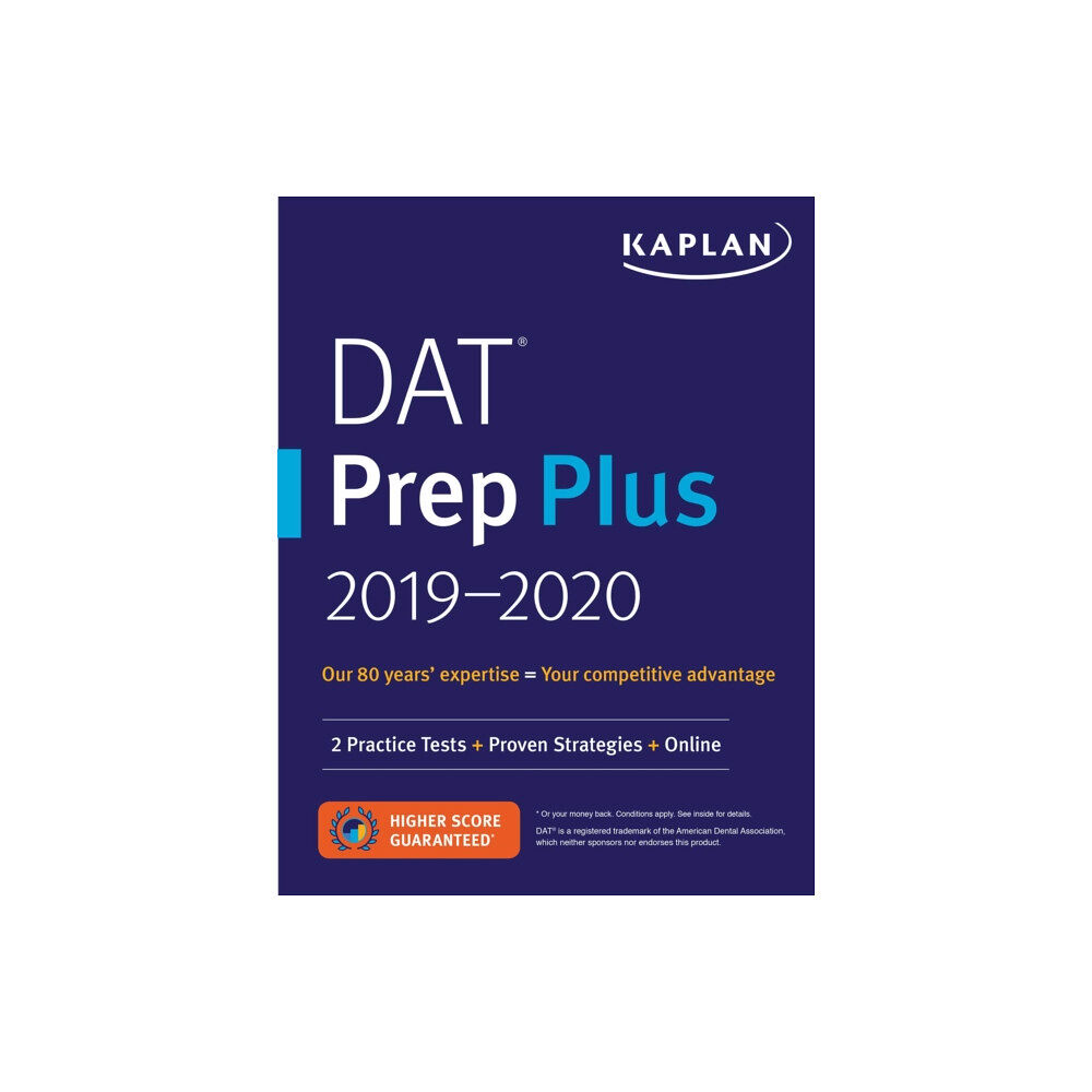 Kaplan Publishing DAT Prep Plus 2019-2020 (häftad, eng)