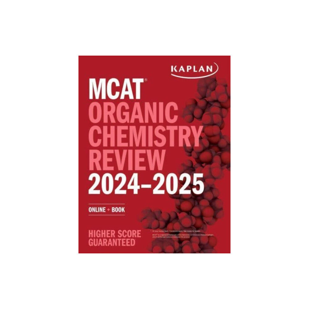 Kaplan Publishing MCAT Organic Chemistry Review 2024-2025 (häftad, eng)