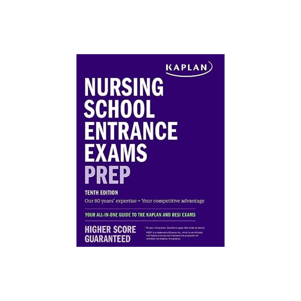 Kaplan Test Prep Nursing School Entrance Exams Prep (häftad, eng)