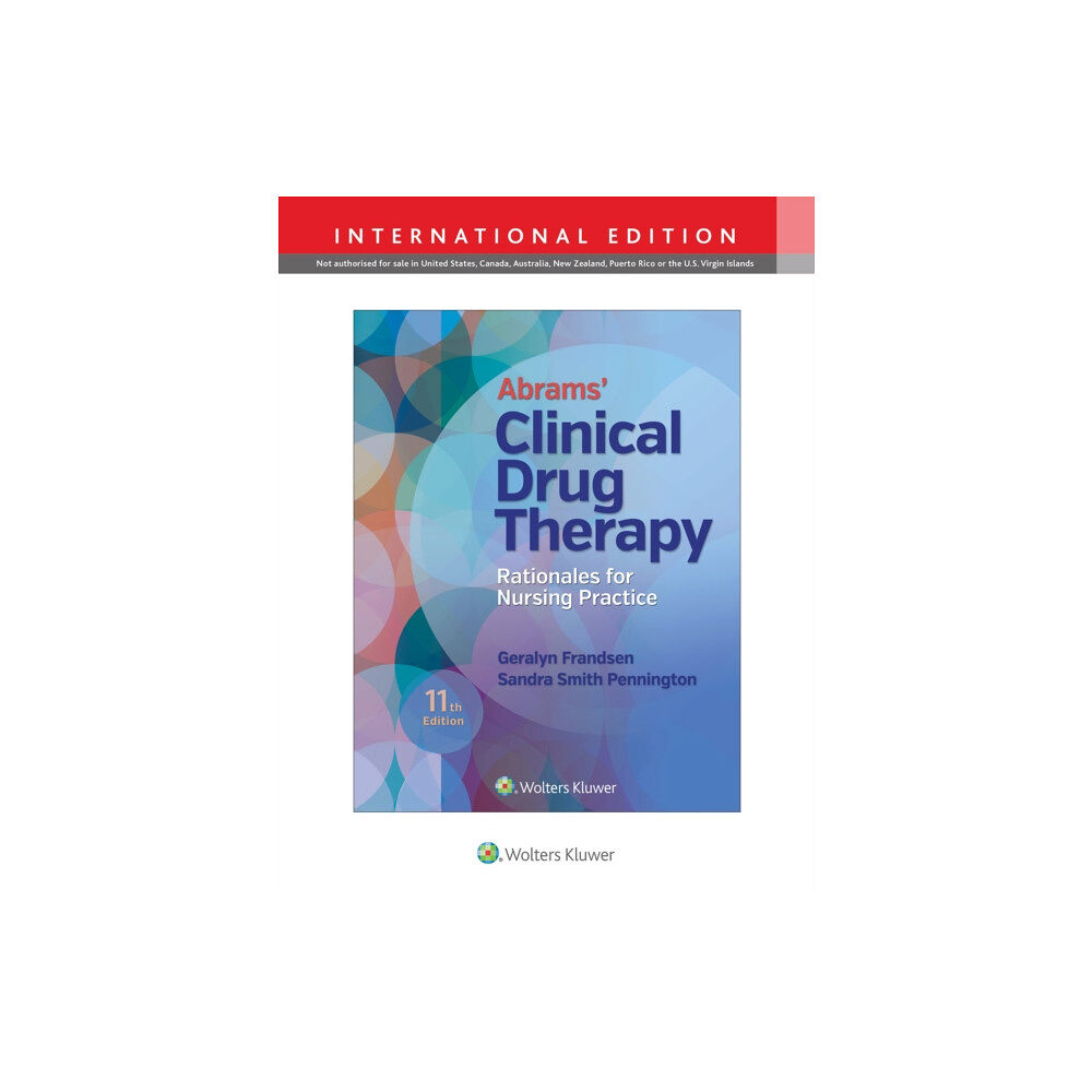 Lippincott Williams and Wilkins Abrams' Clinical Drug Therapy (häftad, eng)