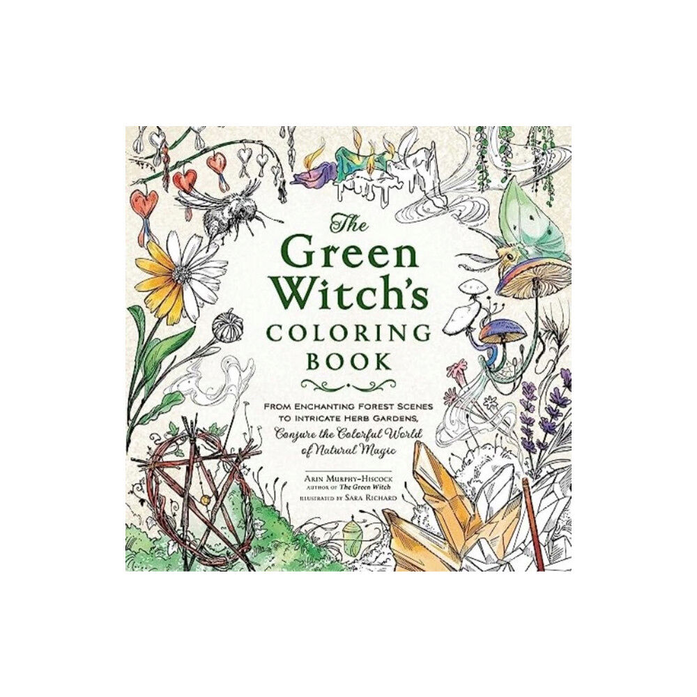 Adams Media Corporation The Green Witch's Coloring Book (häftad, eng)