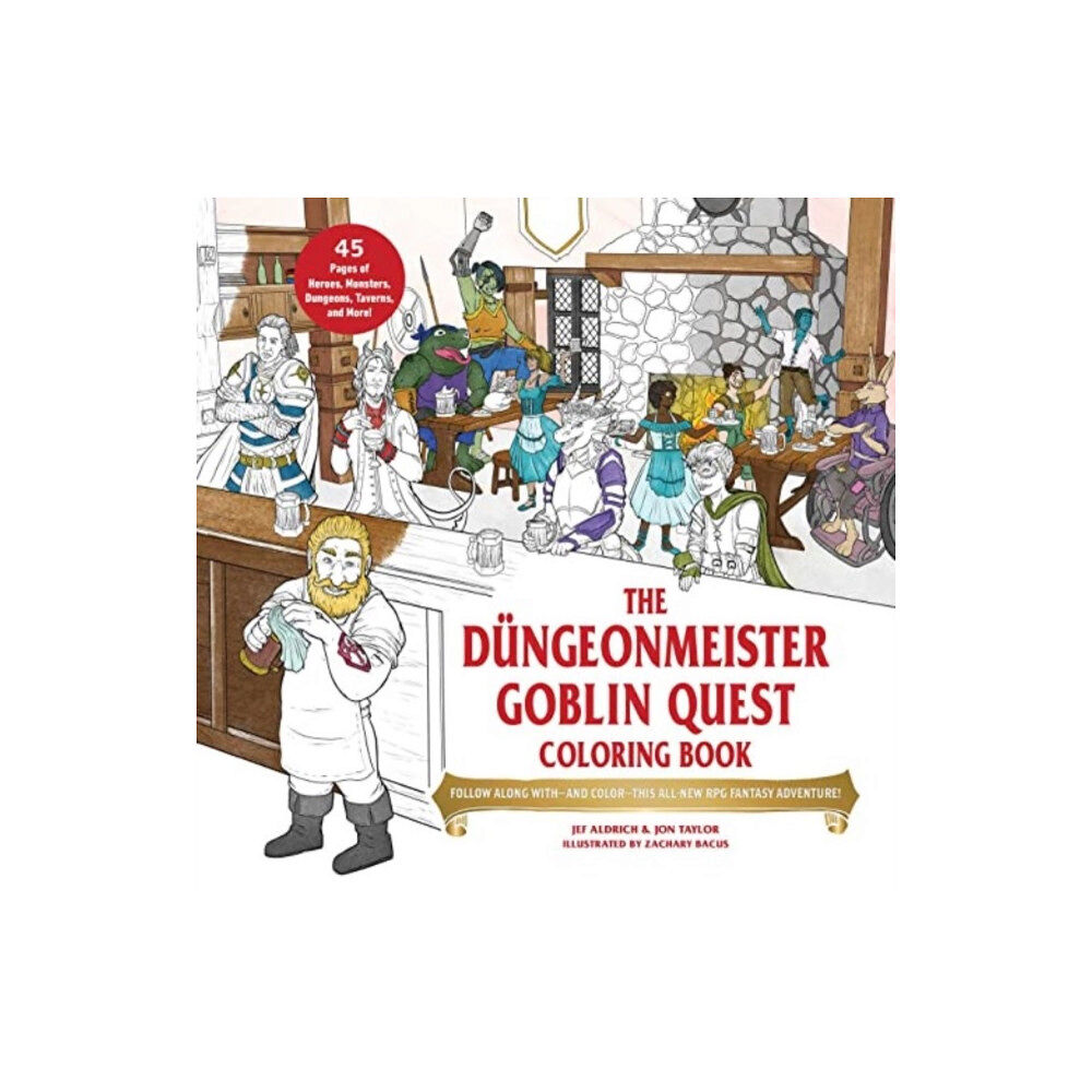 Adams Media Corporation The Dungeonmeister Goblin Quest Coloring Book (häftad, eng)