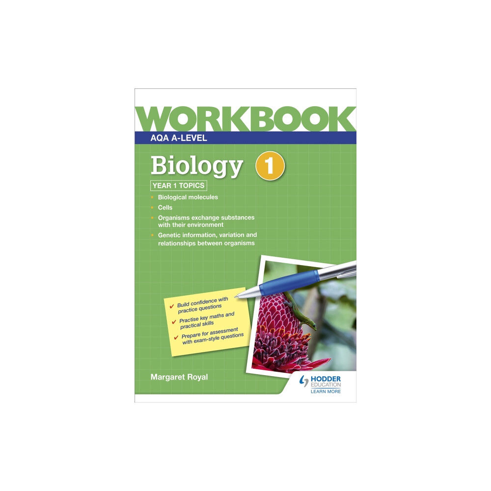 Hodder Education AQA A-level Biology Workbook 1 (häftad, eng)