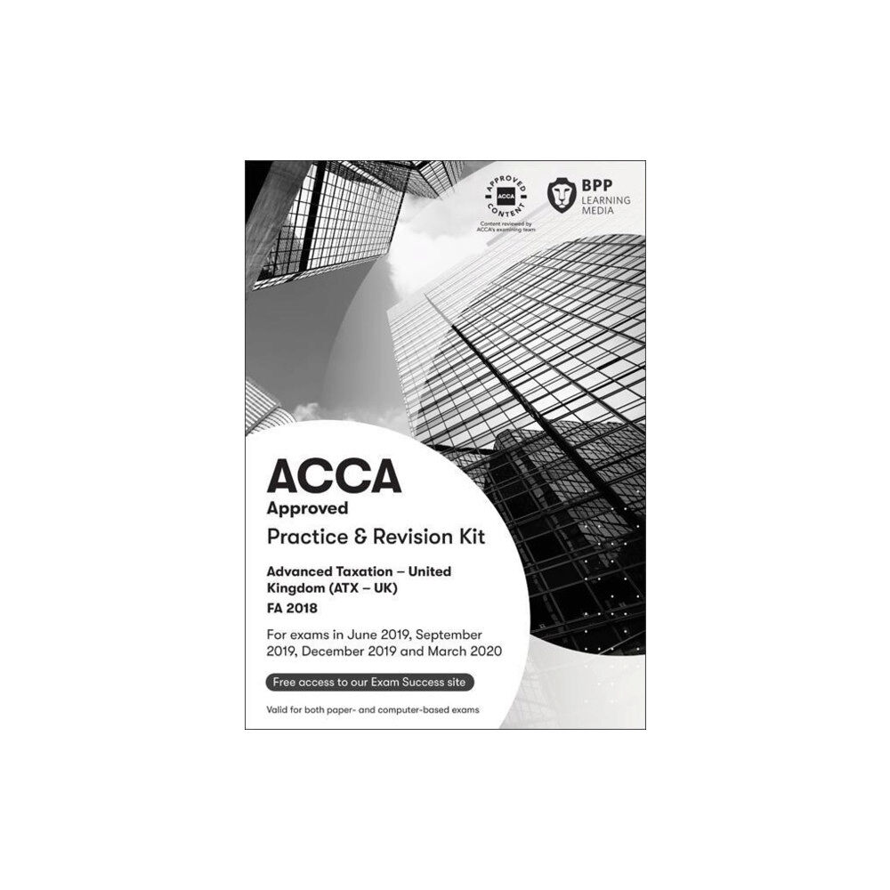 BPP Learning Media ACCA Advanced Taxation FA2018 (häftad, eng)