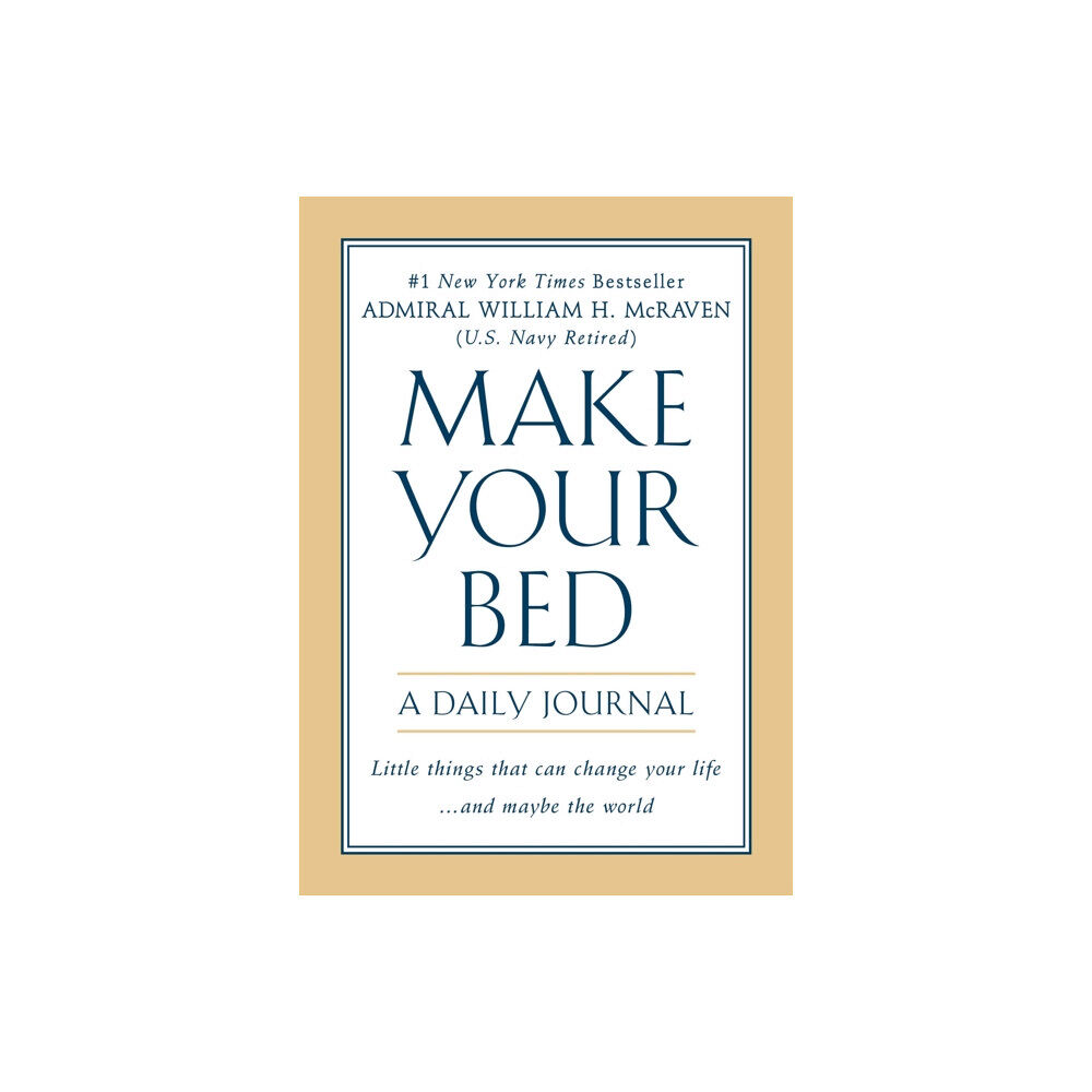 Grand Central Publishing Make Your Bed: A Daily Journal (häftad, eng)