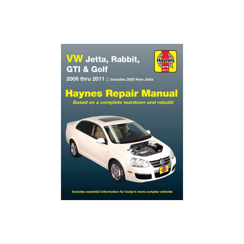 Haynes Publishing Volkswagen VW Jetta, Rabbit, GTI & Golf covering New Jetta (05), Jetta (06-11), GLI (06-09), Rabbit (06-09), GTI 2.0L (0...