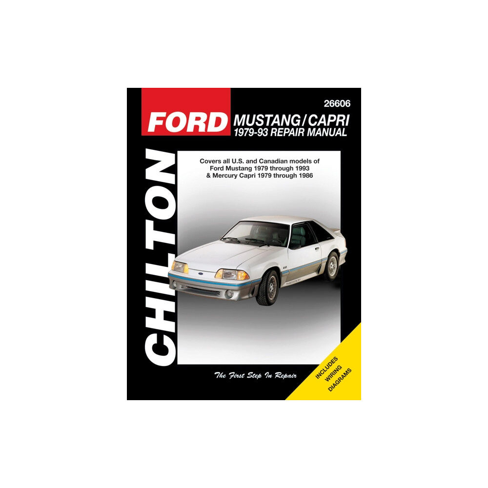 Chilton Book Company Ford Mustang 79-93 & Mercury Capri 79-86 (Chilton) (häftad, eng)