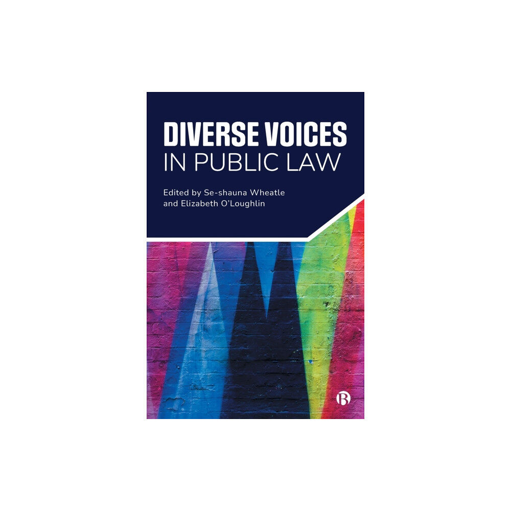 Bristol University Press Diverse Voices in Public Law (häftad, eng)