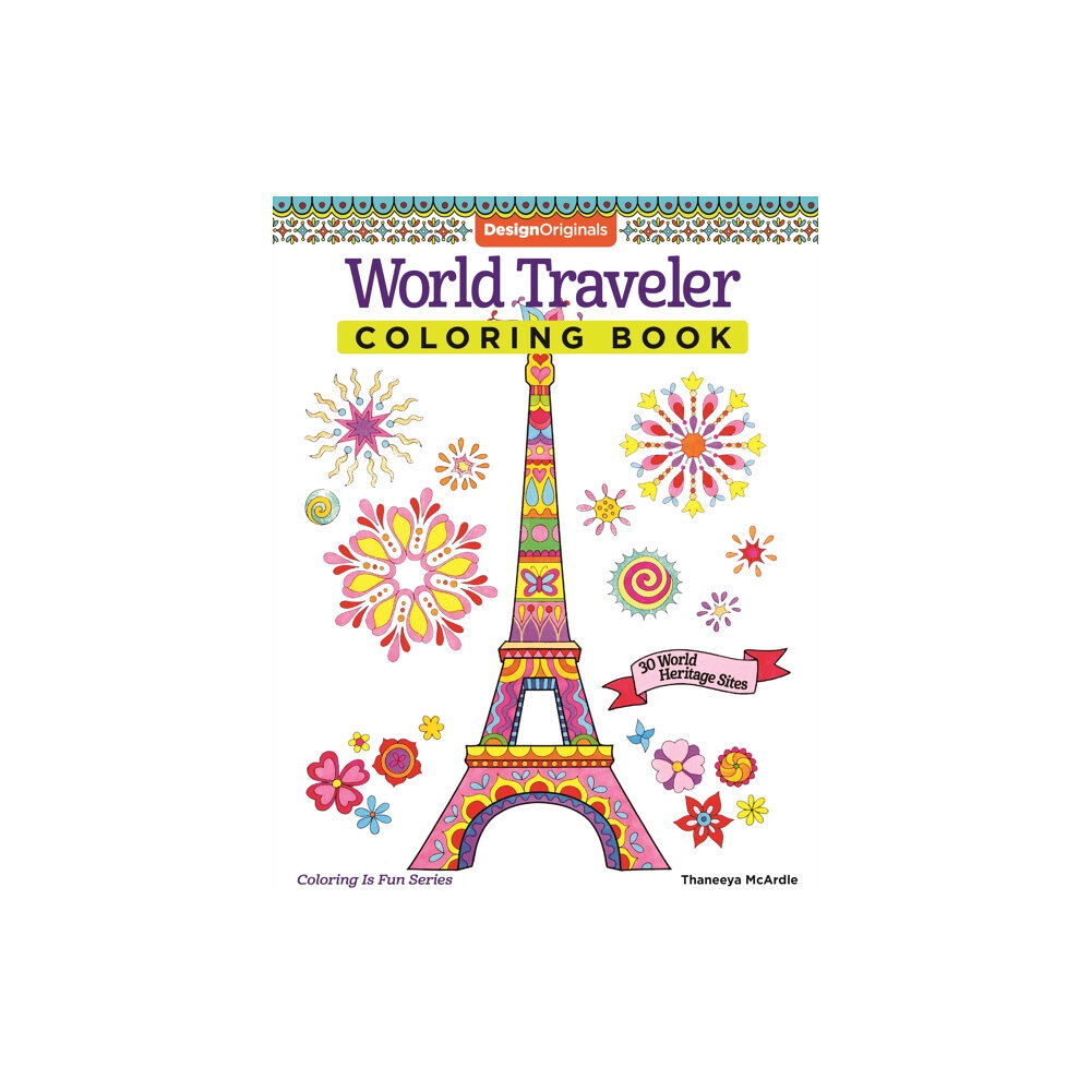 Design Originals World Traveler Coloring Book (häftad, eng)