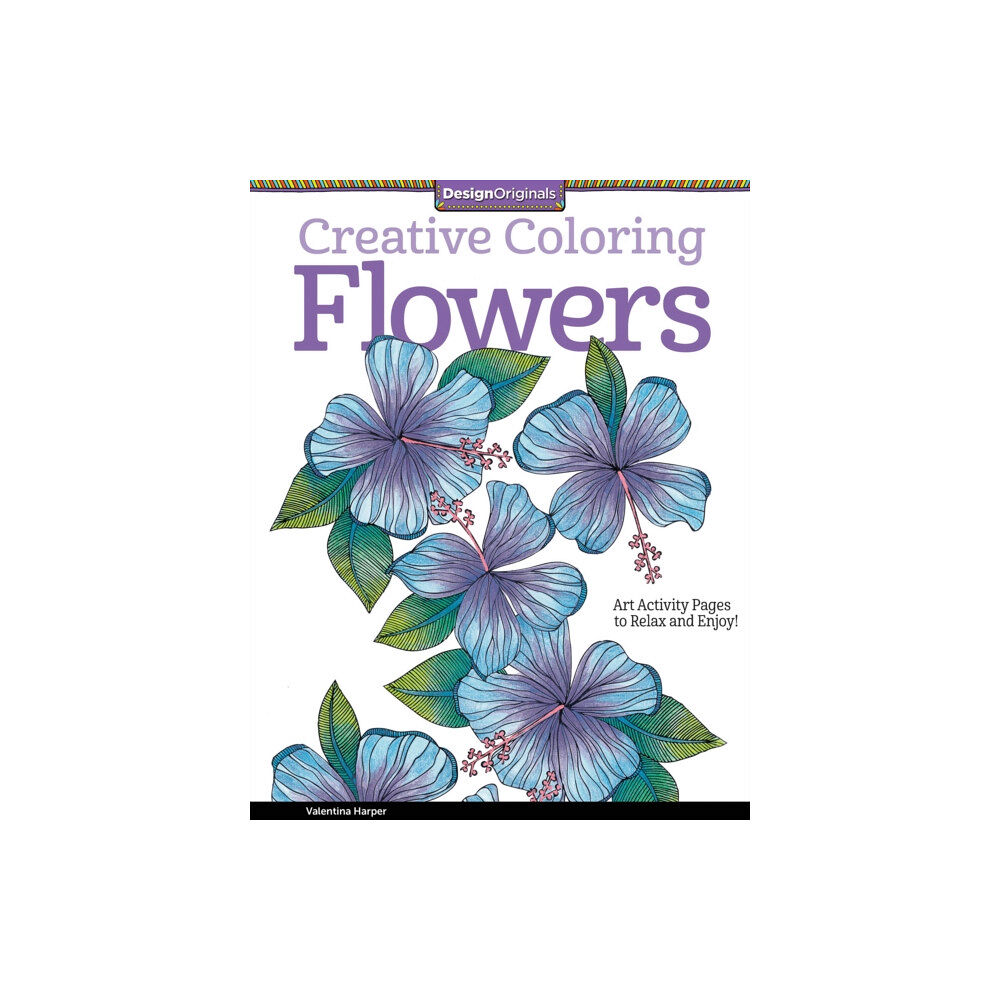 Design Originals Creative Coloring Flowers (häftad, eng)