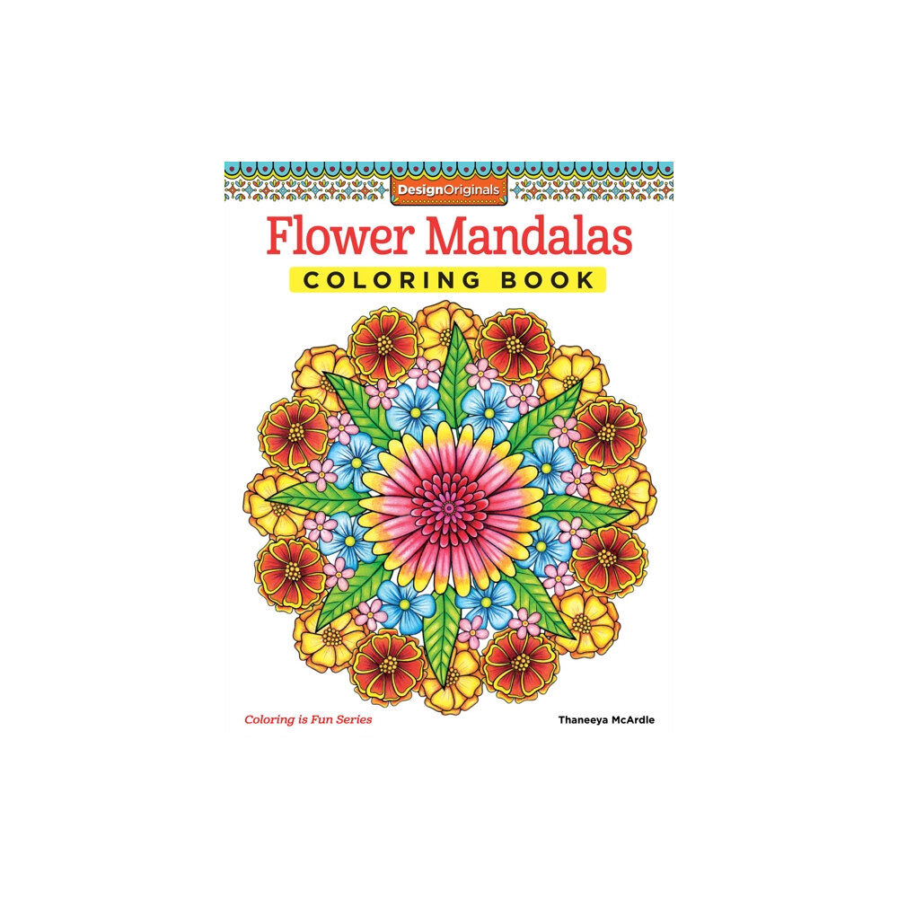 Fox Chapel Publishing Flower Mandalas Coloring Book (häftad, eng)