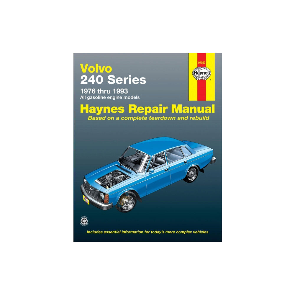 Haynes Publishing Volvo 240 Series petrol (1976-1993) Haynes Repair Manual (USA) (häftad, eng)