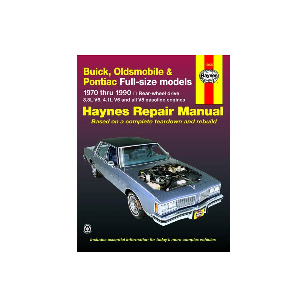 Haynes Publishing Buick, Oldsmobile & Pontiac full-size RWD petrol (1970-1990) Haynes Repair Manual (USA) (häftad, eng)