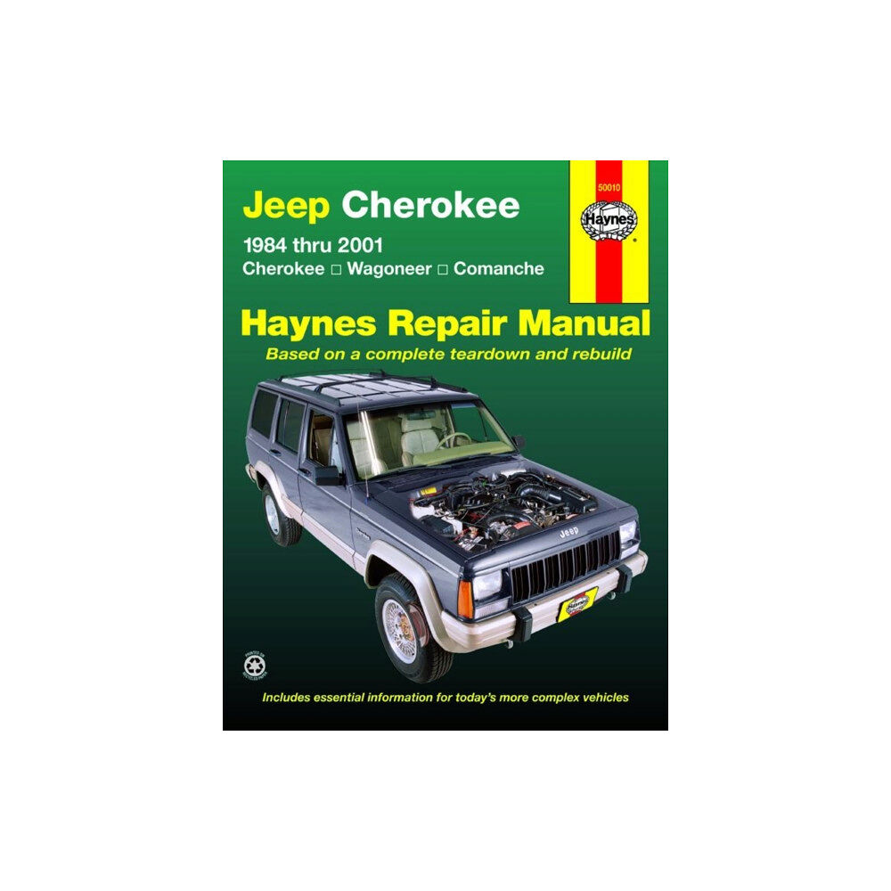 Haynes Publishing Jeep Cherokee Cherokee, Comanche & Wagoneer Limited, 2WD & 4WD, petrol (1984-2001) Haynes Repair Manual (USA) (häftad, e...