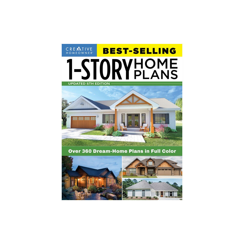 Creative Homeowner Press,U.S. Best-Selling 1-Story Home Plans, 5th Edition (häftad, eng)