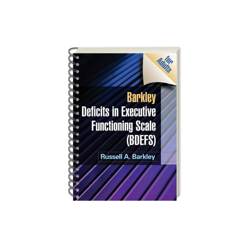 Guilford Publications Barkley Deficits in Executive Functioning Scale (BDEFS for Adults), (Wire-Bound Paperback) (häftad, eng)