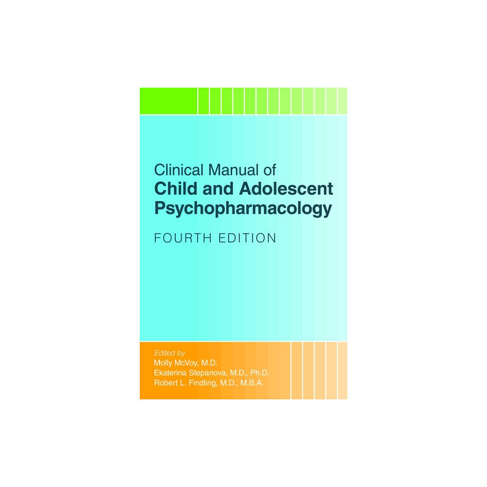 American Psychiatric Association Publishing Clinical Manual of Child and Adolescent Psychopharmacology (häftad, eng)