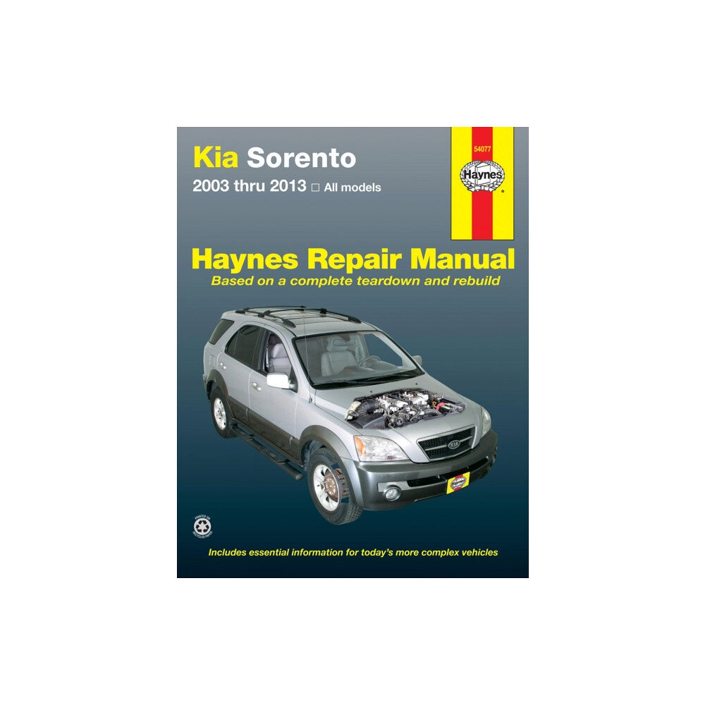 Haynes Manuals Inc Kia Sorento 2003-13 (häftad, eng)