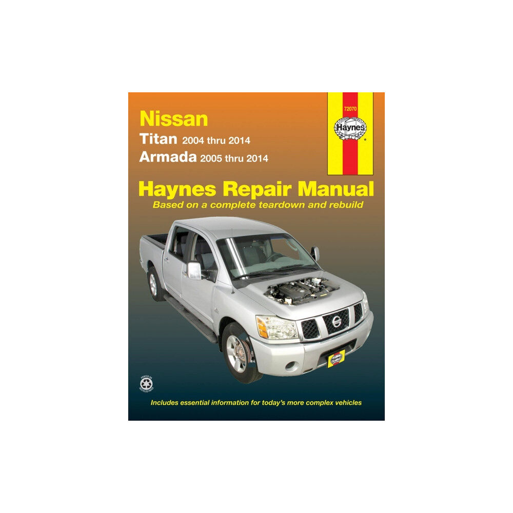 Haynes Manuals Inc Nissan Titan (2004-2014) & Armada (2005-2014) Haynes Repair Manual (USA) (häftad, eng)