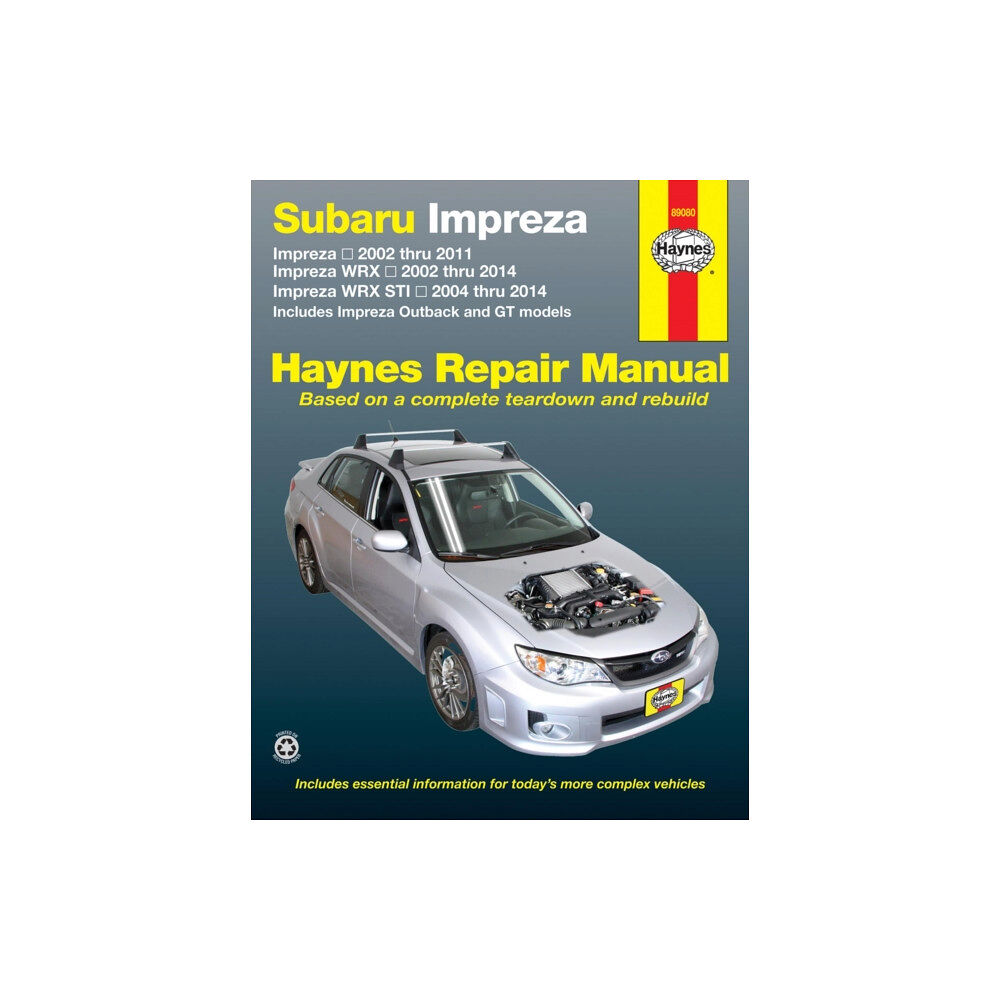 Haynes Manuals Inc Subaru Impreza (02-11), Impreza WRX (02-14) & Impreza WRX STI (04-14) inc. Impreza Outback & GT Models USA (häftad, eng)