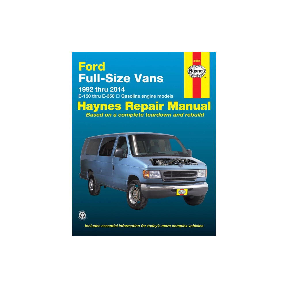 Haynes Manuals Inc Ford full-size E-150-E-350 petrol vans (1992-2014) Haynes Repair Manual (USA) (häftad, eng)