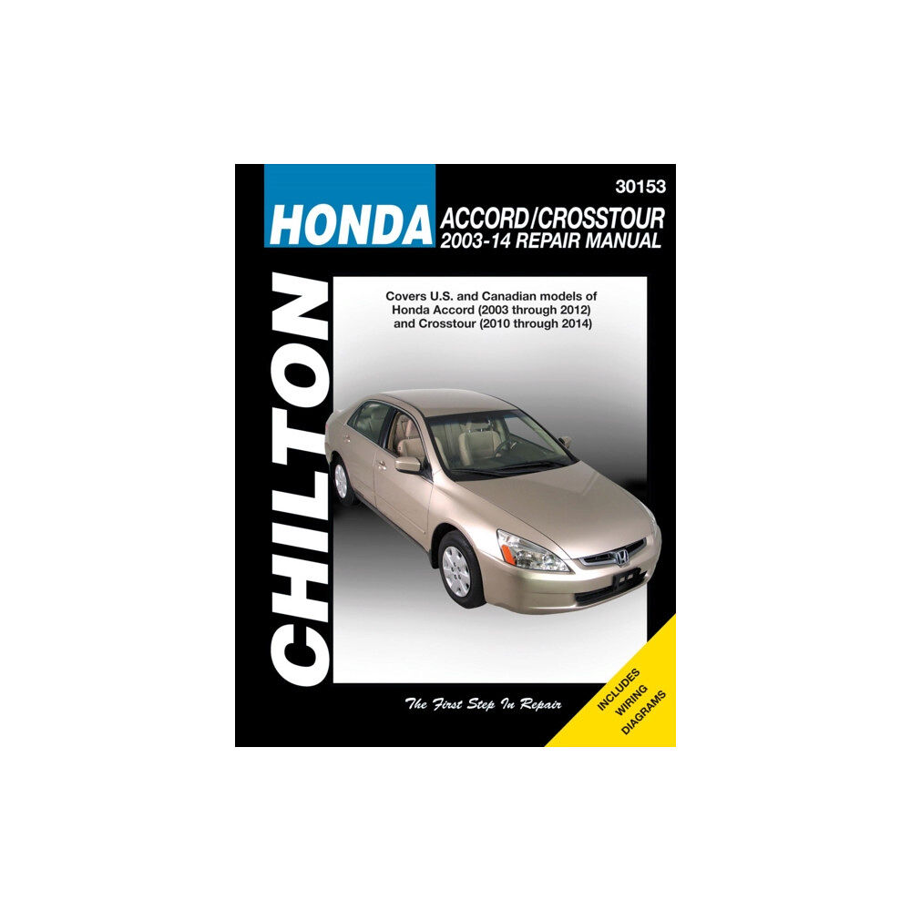 Haynes Manuals Inc Honda Accord/Crosstour (Chilton) (häftad, eng)