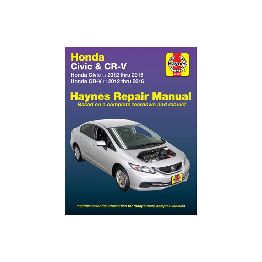 Haynes Publishing Honda Civic (12-15) & CR-V (12-16) Haynes Manual (USA) (häftad, eng)