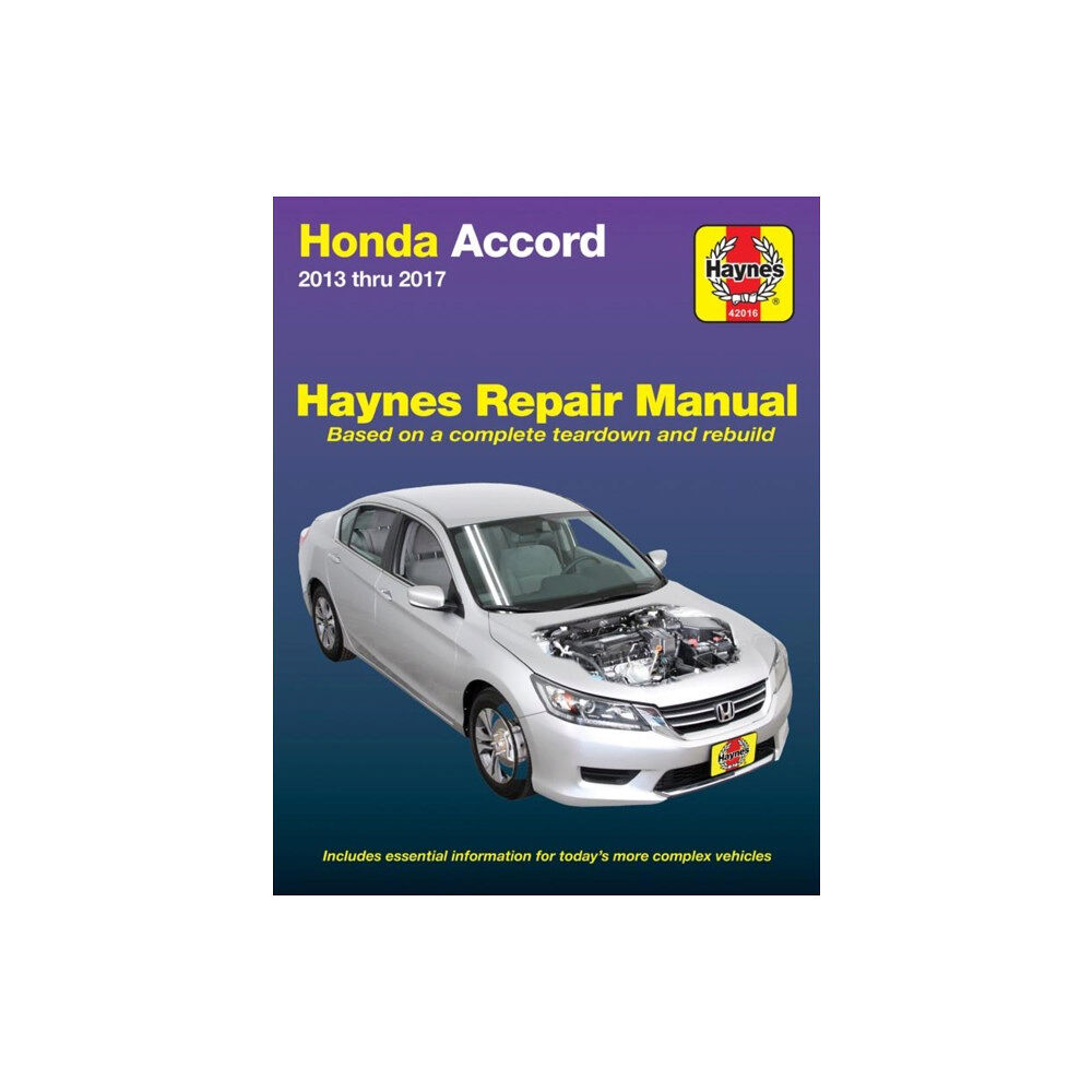 Haynes Manuals Inc Honda Accord 2013-17 (häftad, eng)