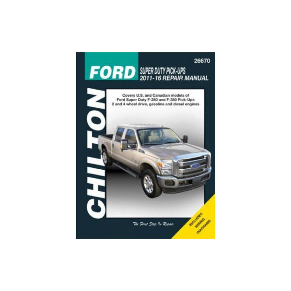 Haynes Manuals Inc Ford Super-Duty Pick-ups ('11-'16) (Chilton) (häftad, eng)