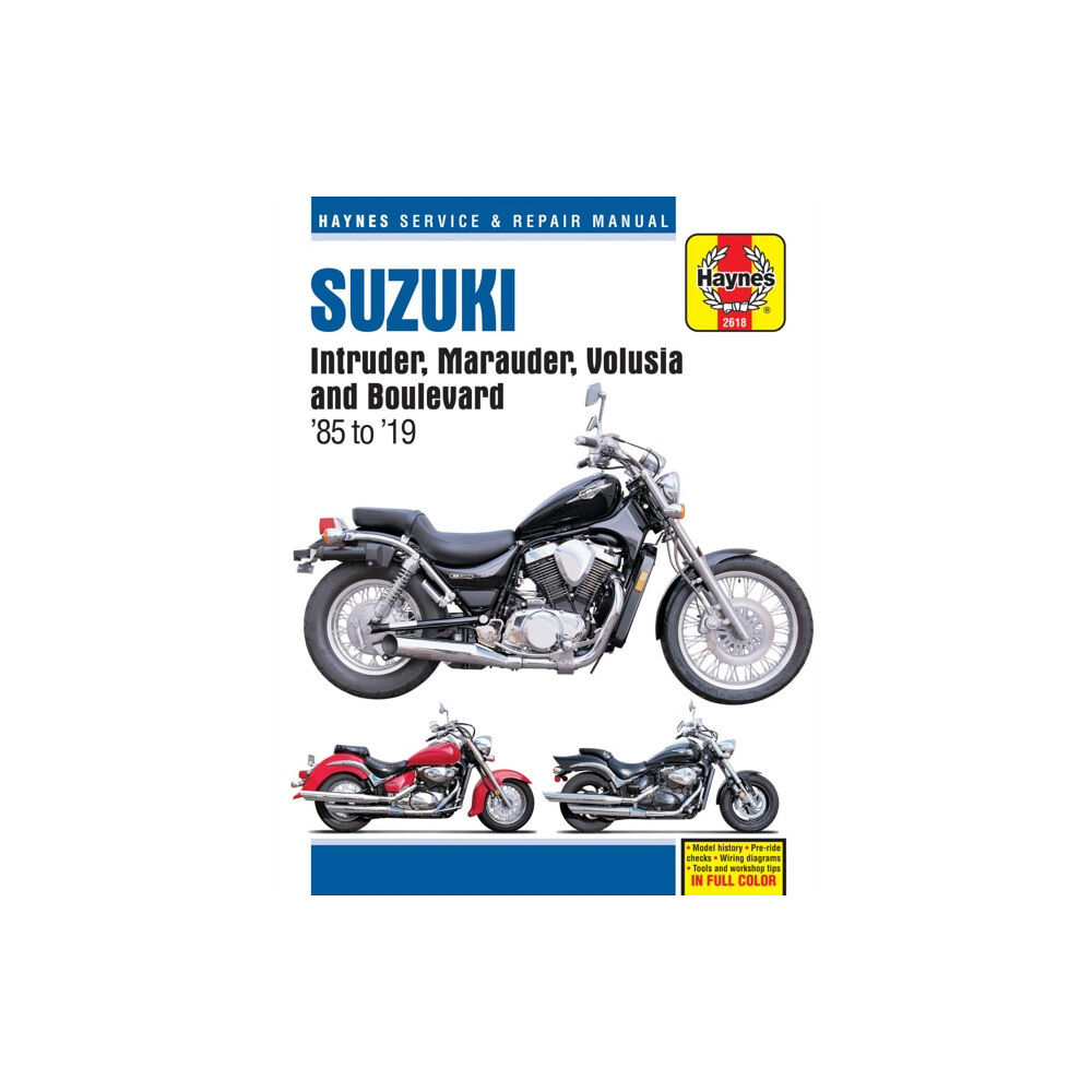 Haynes Manuals Inc Suzuki Intruder, Marauder, Volusia & Boulevard (häftad, eng)